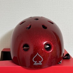 【お取引中】
PRO-TECスケートボード　ヘルメット（数回使用）の画像