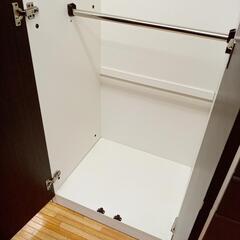 【リユースのサカイ八街店】★ジモティ割あり★ ワードローブ　ダークブラウン　クリーニング済　YJ6542の画像