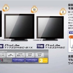 iiyama ディスプレイ ProLite 　15型　の画像