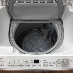 SHARP シャープ 6.5kg 縦型洗濯乾燥機 ES-TX6G 2023年製の画像