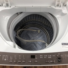 SHARP シャープ 7.0kg 全自動洗濯機 ES-GE7H 2023年製の画像