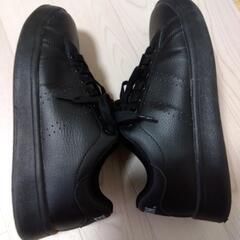EDWIN黒２５．０スニーカーの画像