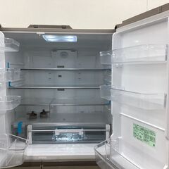 【6ヵ月保証】6ドア冷蔵庫　HITACHI　R-X6700Fの画像