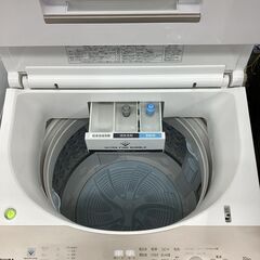 【6ヵ月保証】全自動洗濯機　SHARP　ES-TX5B-N　5.5kg　程度C(内部にヨゴレ有)の画像
