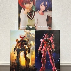 限械突破 ジークアクス　赤いガンダム　シュウジ・イトウ　マチュ　4体セットの画像