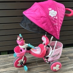 ディズニー ミニー 子供用 三輪車 idesアイデスCARGOD...