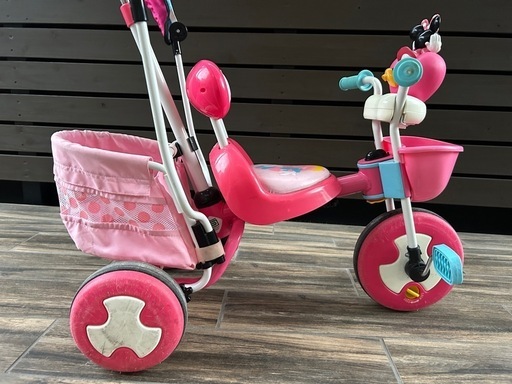 日本全国送料無料商品 | 特集 | ミニー ディズニー 子供用 BASIC idesアイデスCARGODOME 三輪車 自転車本体