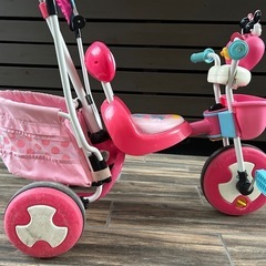 ディズニー ミニー 子供用 三輪車 idesアイデスCARGODOME BASIC
