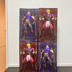 ジョジョの奇妙な冒険　ディオ・ブランドー　ジョナサン・ジョースター　4体セットの画像