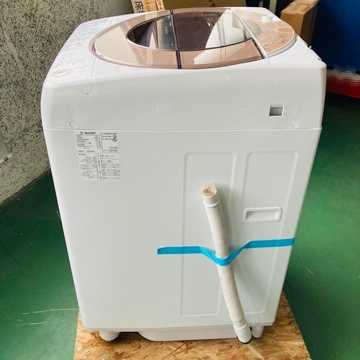 SHARP シャープ 全自動電気洗濯機 ES-GV10E-T 2020年製　10.0kg 動作品