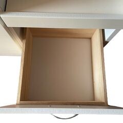 【決まりました】〇グリーンウッド レンジボード 食器棚 ホワイトの画像