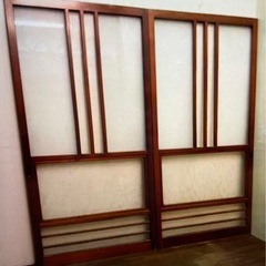 サッシ、玄関ドア、引き戸、窓など譲って下さい