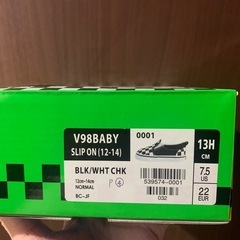 新品‼️Vans キッズ  V98BABY スリッポン 13Hの画像
