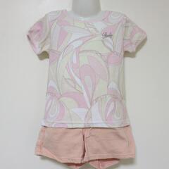【中古】110cm 女の子 セットアップ ⑦