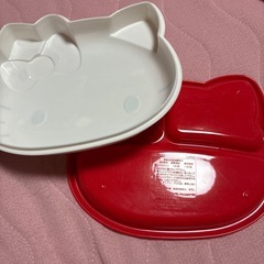 ハローキティ ランチプレートの画像
