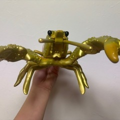 レア BIG フィギュア　ゴールドの画像