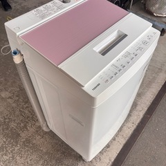 東芝 7kg 洗濯機 AW-7DE4  2017年製／シンプル＆使いやすいモデル 🚚【配達可能】 の画像