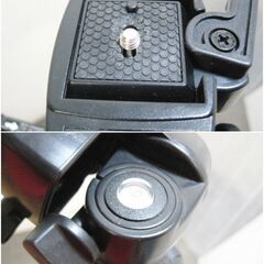 audio-technica ビデオカメラ用三脚　ATV-474　ケース付き　ダイヤル式　三段　クイックシュー＆3ウェイヘッド　オーディオテクニカの画像