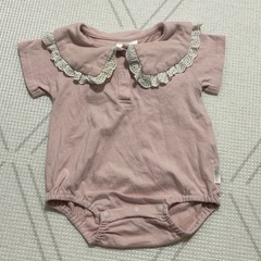 マイメロディ ベビーロンパース 70センチ ※ミルク汚れあり