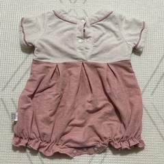 女の子 ベビーロンパース60~70センチの画像