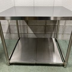 6台あり 作業台 ステンレス 棚付 飲食店 店舗 業務用 厨房用...