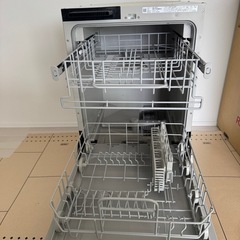 リンナイ　フロントオープン食洗機⭐︎新築取り外し現品⭐︎面材付き⭐︎配送、設置もご相談下さい！の画像