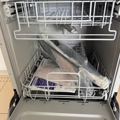 リンナイ　フロントオープン食洗機⭐︎新築取り外し現品⭐︎面材付き⭐︎配送、設置もご相談下さい！の画像