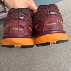 ランニングシューズ、グリップトラップ ALTRA Men's AL0A4PE9 TIMP 2 Trail Running Shoe, Dark Red/Orange - 12 M USの画像
