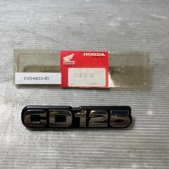 HONDA CD125T サイドカバー エンブレム 左  CD ...