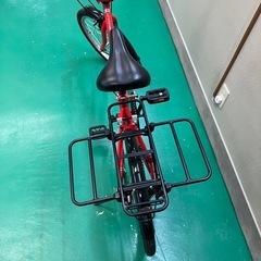 取引中　折りたたみ自転車　赤 の画像