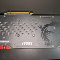 グラボ　グラフィックボード　GPU MSI GeForceGTX1070Ti GAMING 8GB の画像