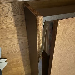 ダブルベッド　分解渡しの画像
