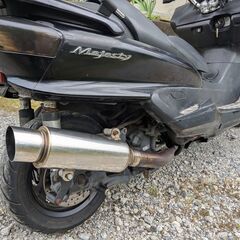 【配達無料】マジェスティC 250 黒　ちょいカスタムの画像