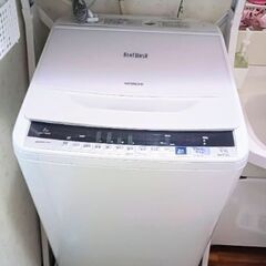 洗濯機 HITACHI 洗たく機 8kg (おいも) 中頭の生活家電《洗濯機