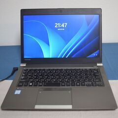 TOSHIBA 定番ノートPCi5メモリ4GB高速SSD240GB HDMI出力 Wifi対応 最新Windows11の画像