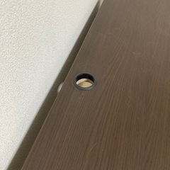 ①デスク(パソコン回転台付き)の画像