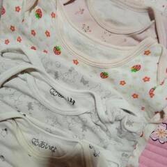 赤ちゃんロンパース　80~90 10枚セットの画像
