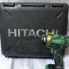 ハイコーキ(旧日立)インパクトドライバWH14DDL2、中古品の画像