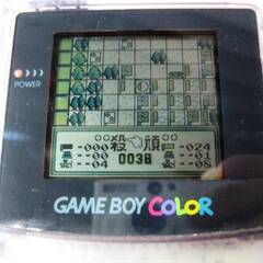 任天堂　ゲームボーイカラー本体　CGB-001　動作良好　クリアパープル　GAME BOY　COLOR　ニンテンドーの画像