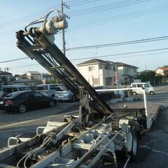 H.24(2012)年 いすゞ エルフ 2.9tフラトップ積載車AT ホワイト 極東フラトップ　開閉アオリ　ラジコン　ウィンチ　ＥＴＣ２．０　キーレス　ＡＢＳ　ＡＳＲ　集中ドアロック　エアバック　左電動格納ミラー　床フック　検8年7月　17288の画像