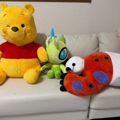 ポケモン、ディズニーぬいぐるみ