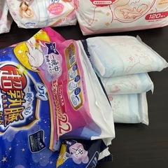 出産準備品　お産用パッドなどの画像