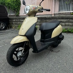 スズキ　レッツ　CA4AA ベージュ　実働　動画あり　大阪の画像