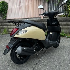 スズキ　レッツ　CA4AA ベージュ　実働　動画あり　大阪の画像