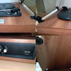 【新品同様】 WhatPlus レコードプレーヤーの画像