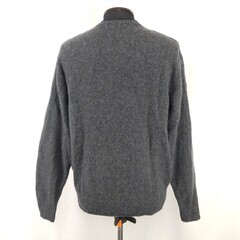 LYLE&SCOTT【ライルアンドスコット】 長袖ハーフジップセーター/ウール100％【メンズL/グレー】/Tops/knit◆BJ041-gの画像