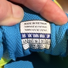 ！値下げ！ミズノ　MIZUNO スニーカー　スポーツ　ランニング　22.5センチの画像