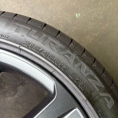 【お話し中】
新車外し❗️カローラツーリング純正ホイールタイヤ付き❗️215/45R17 5穴 の画像