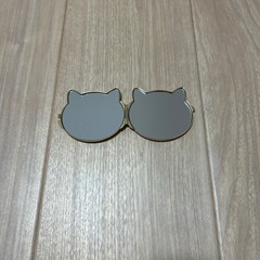 手鏡　猫の画像