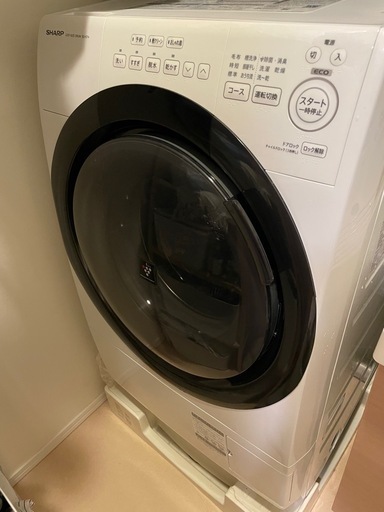 ドラム式洗濯乾燥機/洗濯機/SHARP/2023年製